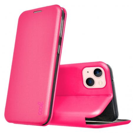 Funda COOL Flip Cover para iPhone 13 Elegance Fucsia - Imagen 1