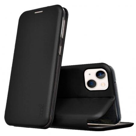 Funda COOL Flip Cover para iPhone 13 mini Elegance Negro - Imagen 1