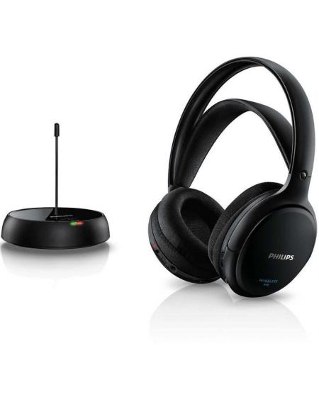 Auriculares Inalámbricos Philips SHC5200/ Radiofrecuencia/ Negros - Imagen 1