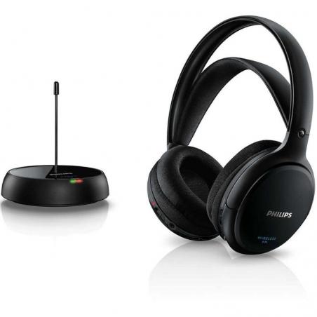 Auriculares Inalámbricos Philips SHC5200/ Radiofrecuencia/ Negros - Imagen 1