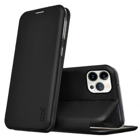 Funda COOL Flip Cover para iPhone 13 Pro Elegance Negro - Imagen 1