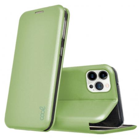 Funda COOL Flip Cover para iPhone 13 Pro Elegance Pistacho - Imagen 1