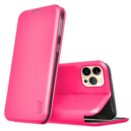 Funda COOL Flip Cover para iPhone 13 Pro Max Elegance Fucsia - Imagen 1