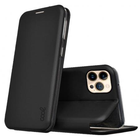 Funda COOL Flip Cover para iPhone 13 Pro Max Elegance Negro - Imagen 1