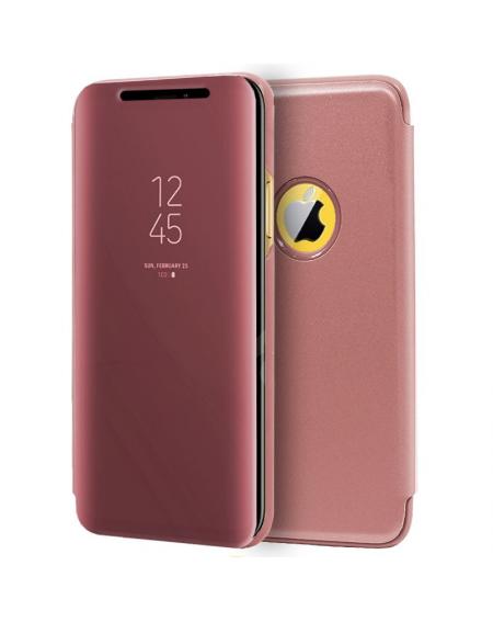 Funda COOL Flip Cover para iPhone XR Clear View Rosa - Imagen 1