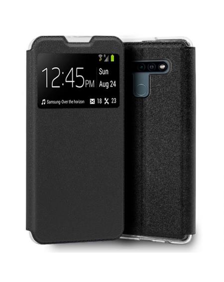 Funda COOL Flip Cover para LG K41s / K51s Liso Negro - Imagen 1