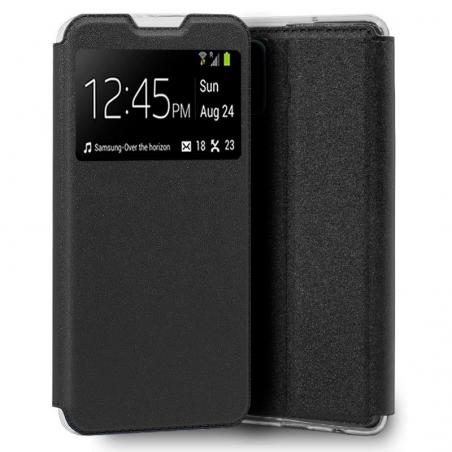 Funda COOL Flip Cover para LG K42 Liso Negro - Imagen 1