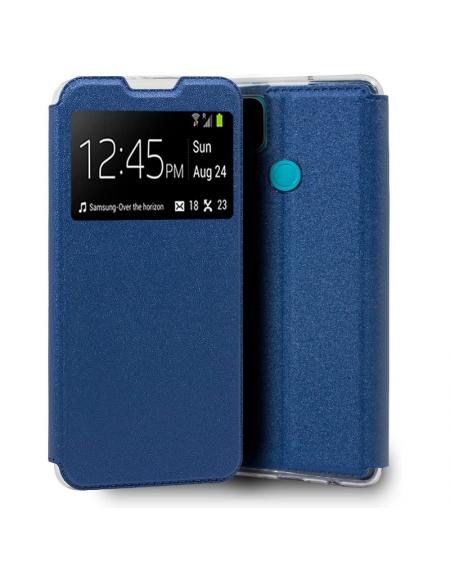 Funda COOL Flip Cover para Oppo A15 / A15s Liso Azul - Imagen 1