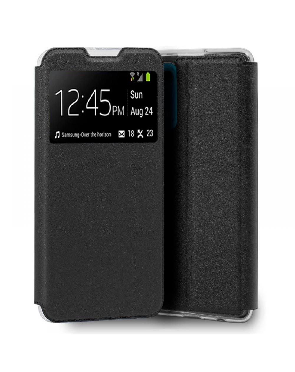 Funda COOL Flip Cover para Oppo Find X3 Lite Liso Negro - Imagen 1