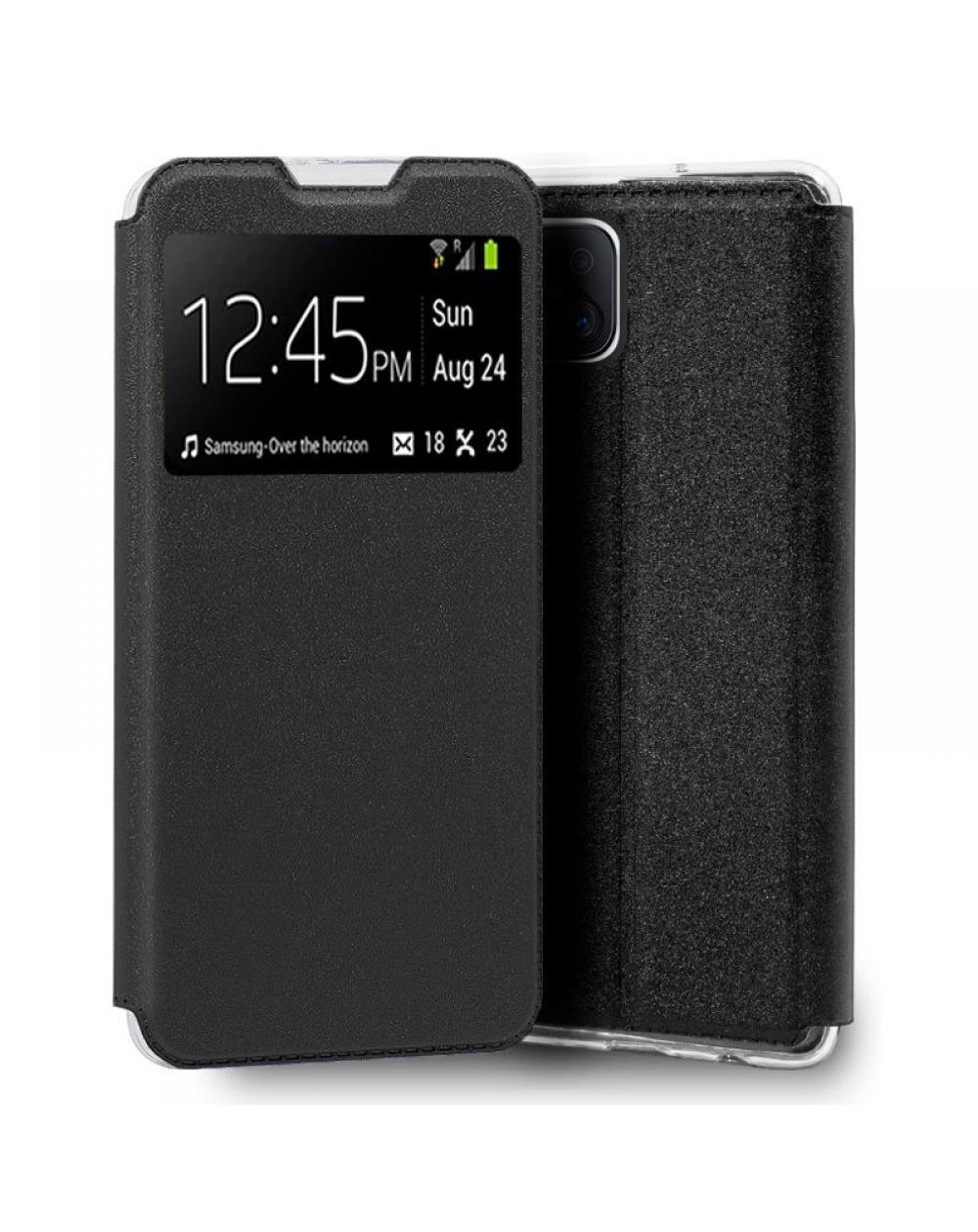 Funda COOL Flip Cover para Oppo Reno 4Z Liso Negro - Imagen 1