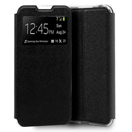 Funda COOL Flip Cover para Realme 6 / 6s Liso Negro - Imagen 1