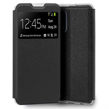 Funda COOL Flip Cover para Realme 7 5G Liso Negro - Imagen 1