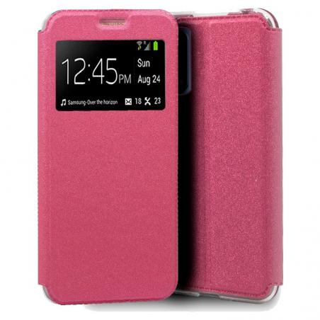 Funda COOL Flip Cover para Realme 7 5G Liso Rosa - Imagen 1