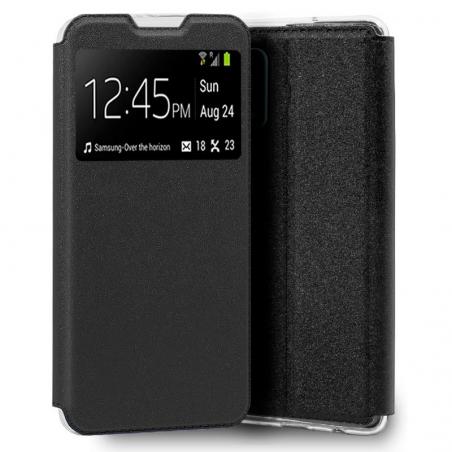 Funda COOL Flip Cover para Realme 7 Liso Negro - Imagen 1