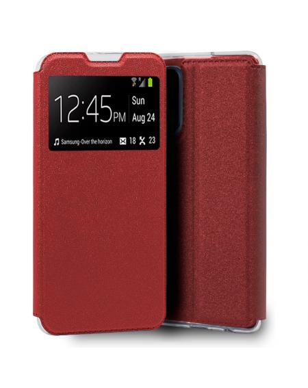 Funda COOL Flip Cover para Realme 7 Liso Rojo - Imagen 1