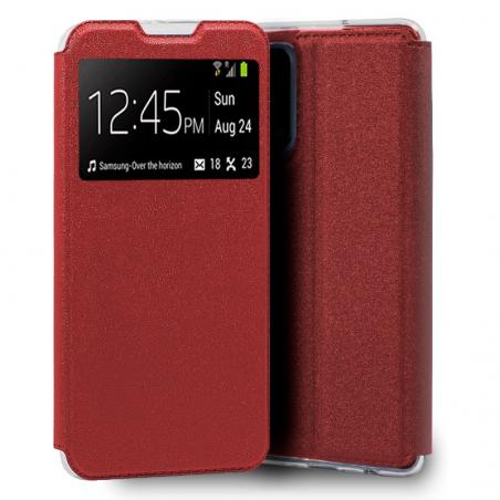 Funda COOL Flip Cover para Realme 7 Liso Rojo - Imagen 1