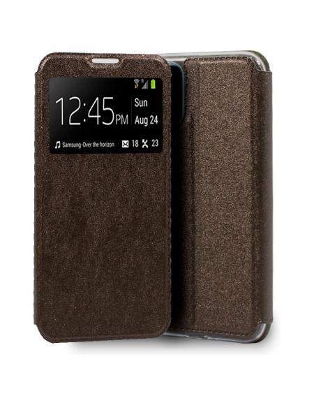 Funda COOL Flip Cover para Realme 7 Pro Liso Bronce - Imagen 1