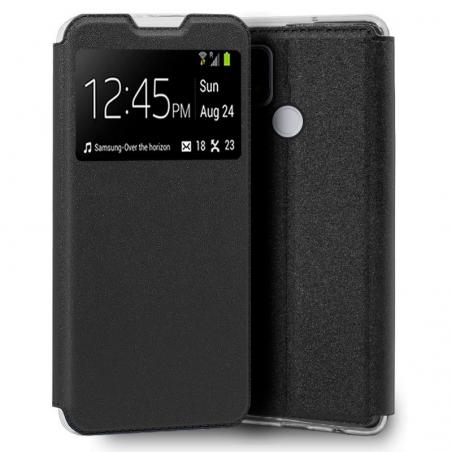 Funda COOL Flip Cover para Realme 7i / C25s Liso Negro - Imagen 1