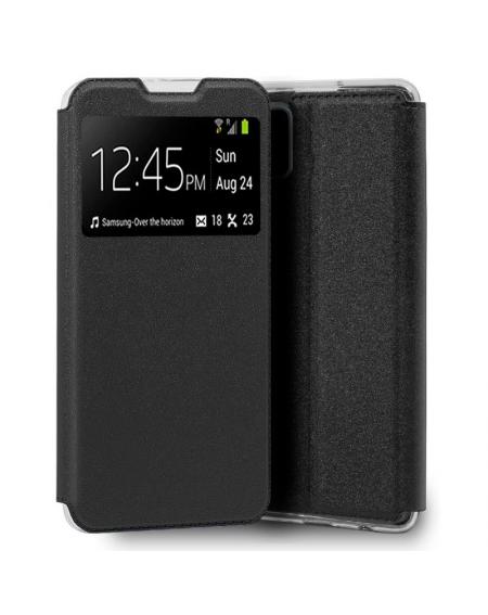 Funda COOL Flip Cover para Realme 8 / 8 Pro Liso Negro - Imagen 1