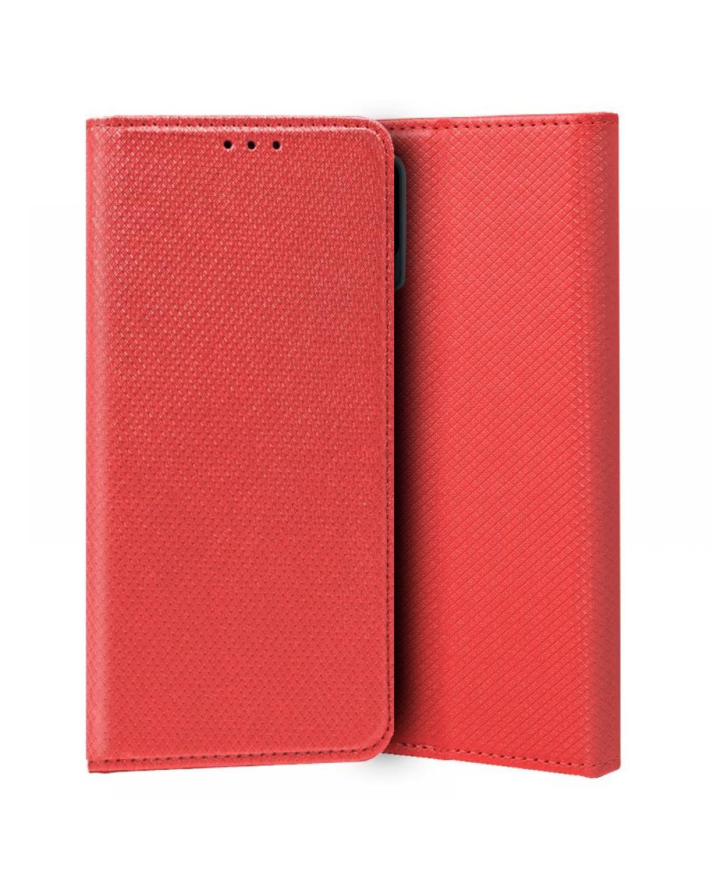 Funda COOL Flip Cover para Realme 8 / 8 Pro Liso Rojo - Imagen 1