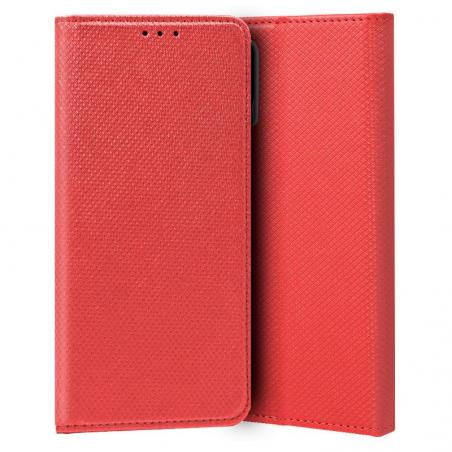 Funda COOL Flip Cover para Realme 8 / 8 Pro Liso Rojo - Imagen 1