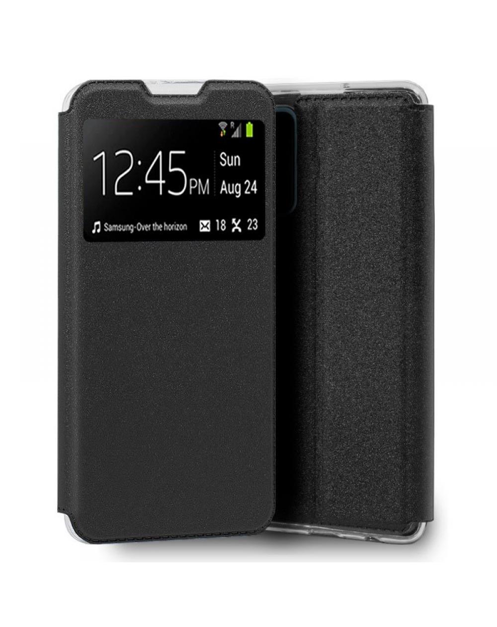 Funda COOL Flip Cover para Realme 8 5G / Narzo 30 5G Liso Negro - Imagen 1