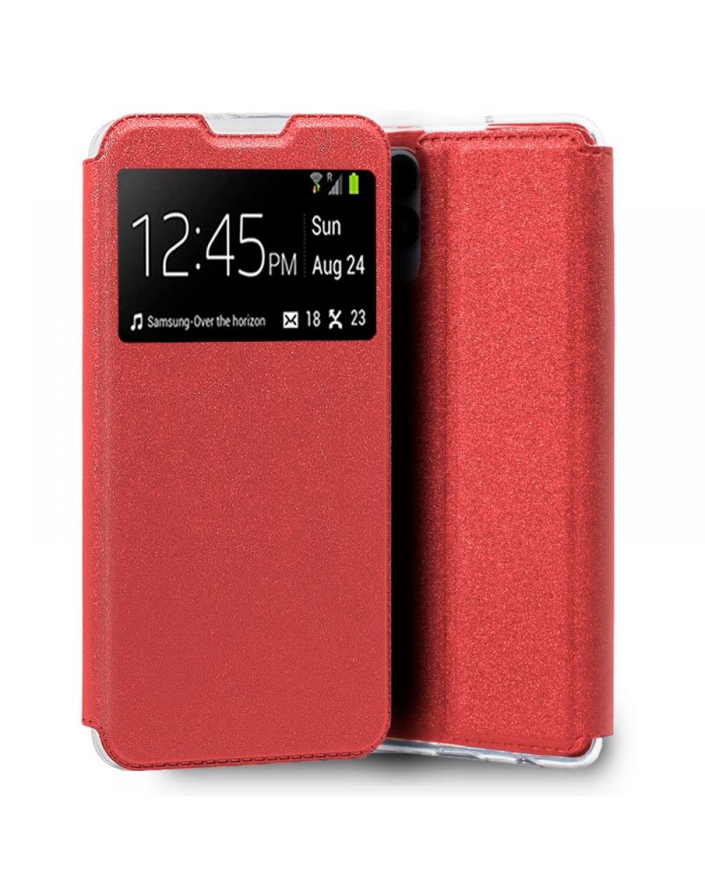 Funda COOL Flip Cover para Realme 8i / Narzo 50 Liso Rojo - Imagen 1