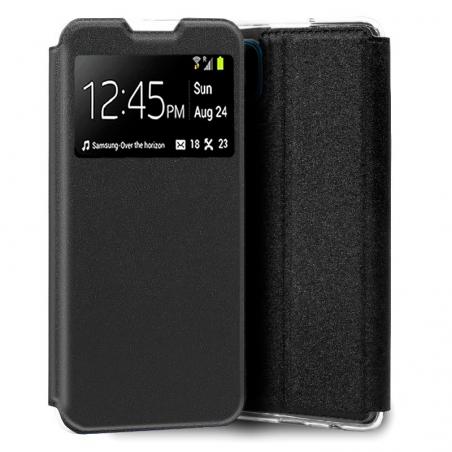 Funda COOL Flip Cover para Realme C11 2021 Liso Negro - Imagen 1