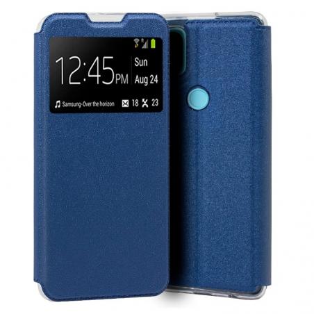 Funda COOL Flip Cover para Realme C21 Liso Azul - Imagen 1