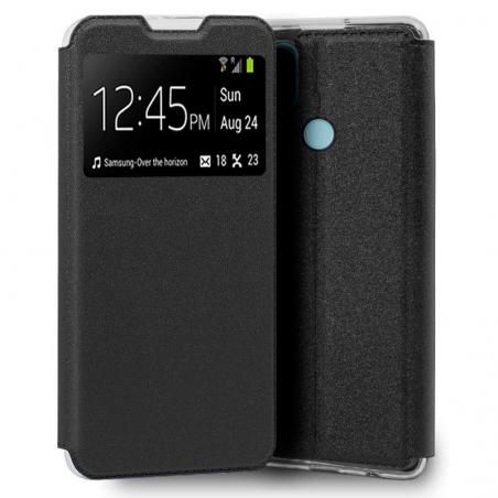 Funda COOL Flip Cover para Realme C21 Liso Negro - Imagen 1