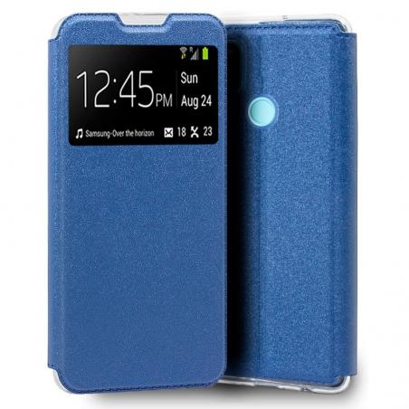 Funda COOL Flip Cover para Realme C21Y / C25Y Liso Azul - Imagen 1