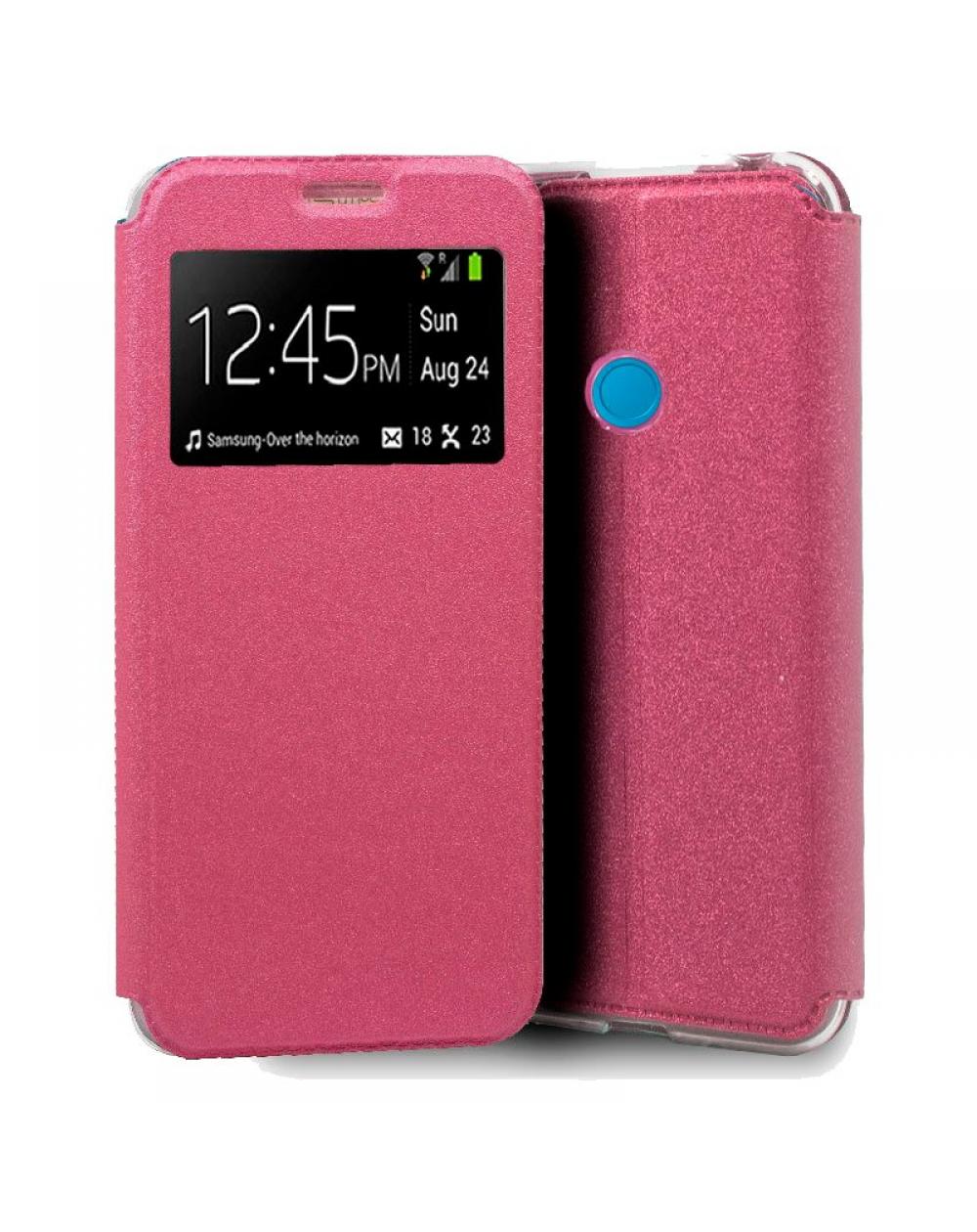 Funda COOL Flip Cover para Realme C3 / Realme 6i Liso Rosa - Imagen 1