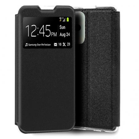 Funda COOL Flip Cover para Realme C35 / Narzo 50A Prime Liso Negro - Imagen 1