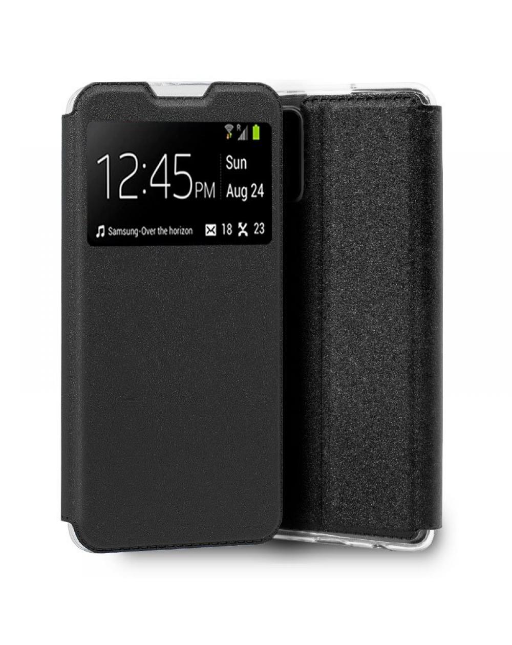 Funda COOL Flip Cover para Realme GT 5G Liso Negro - Imagen 1