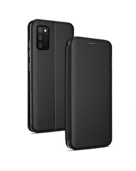 Funda COOL Flip Cover para Samsung A025 Galaxy A02s Elegance Negro - Imagen 1