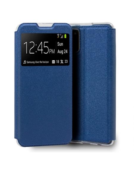 Funda COOL Flip Cover para Samsung A025 Galaxy A02s Liso Azul - Imagen 1