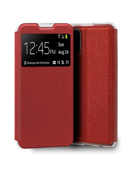 Funda COOL Flip Cover para Samsung A025 Galaxy A02s Liso Rojo - Imagen 1