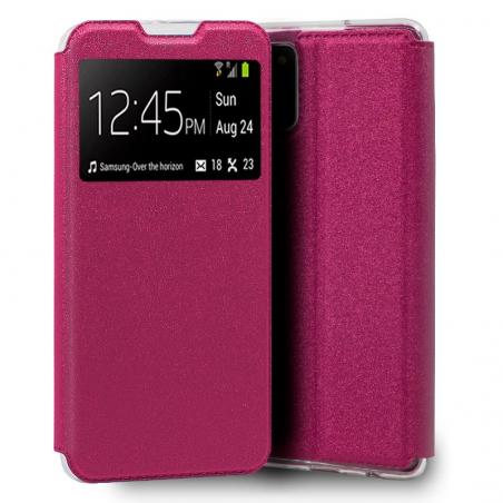 Funda COOL Flip Cover para Samsung A025 Galaxy A02s Liso Rosa - Imagen 1