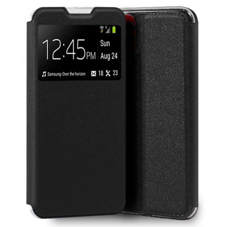 Funda COOL Flip Cover para Samsung A035 Galaxy A03 Liso Negro - Imagen 1