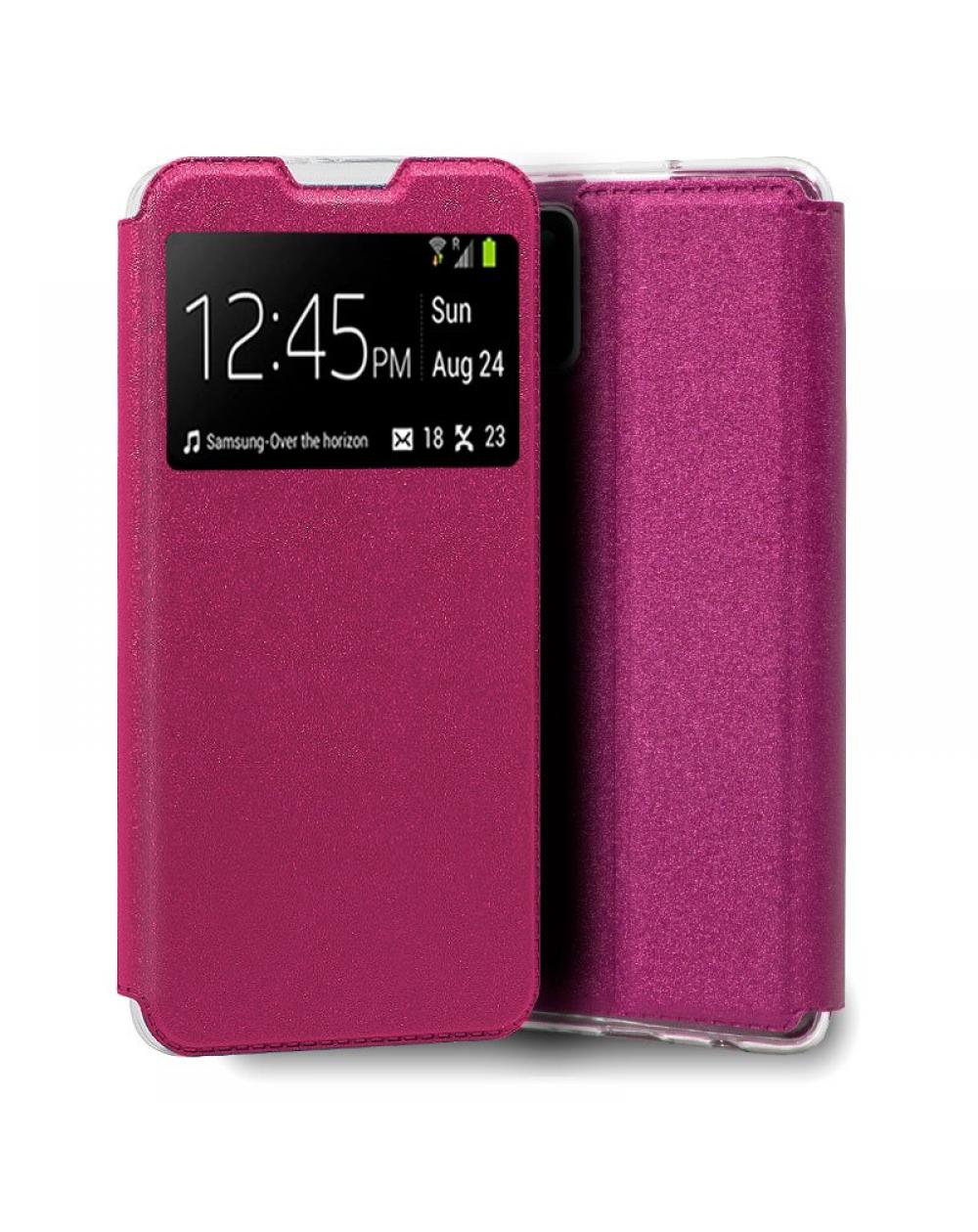 Funda COOL Flip Cover para Samsung A037 Galaxy A03s Liso Rosa - Imagen 1