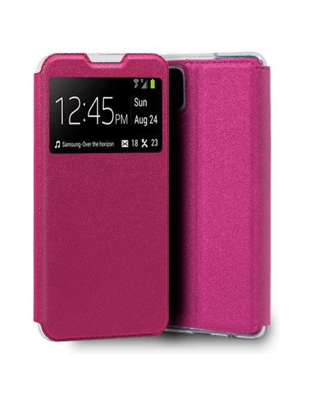 Funda COOL Flip Cover para Samsung A125 Galaxy A12 / M12 Liso Rosa - Imagen 1