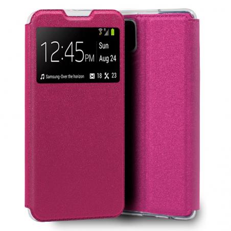 Funda COOL Flip Cover para Samsung A125 Galaxy A12 / M12 Liso Rosa - Imagen 1