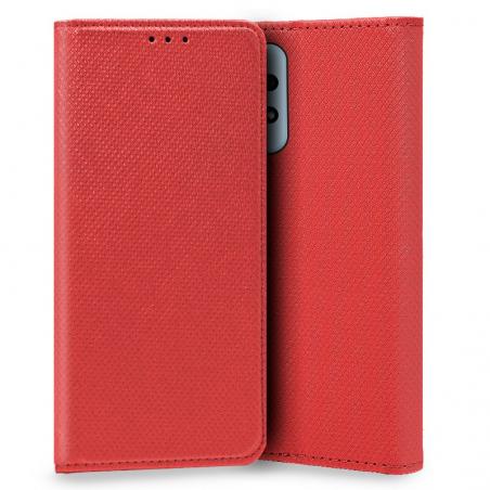 Funda COOL Flip Cover para Samsung A135 Galaxy A13 Liso Rojo - Imagen 1