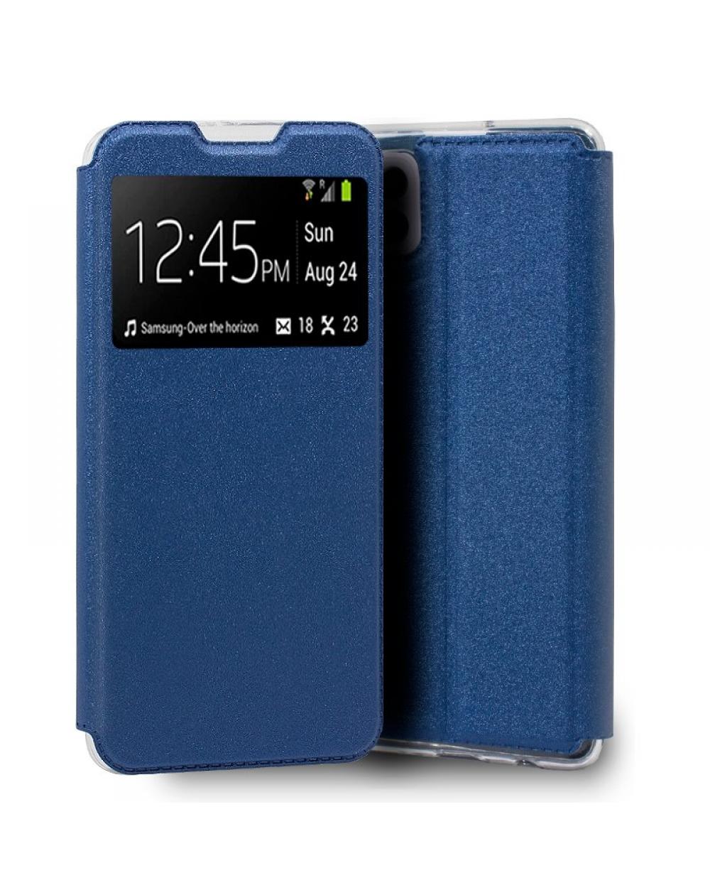 Funda COOL Flip Cover para Samsung A225 Galaxy A22 4G Liso Azul - Imagen 1