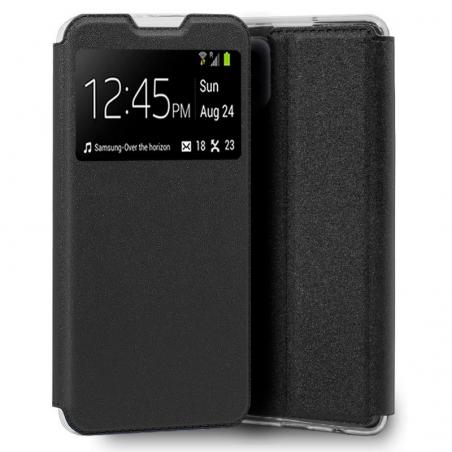 Funda COOL Flip Cover para Samsung A225 Galaxy A22 4G Liso Negro - Imagen 1