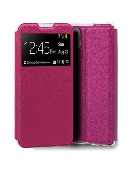 Funda COOL Flip Cover para Samsung A225 Galaxy A22 4G Liso Rosa - Imagen 1