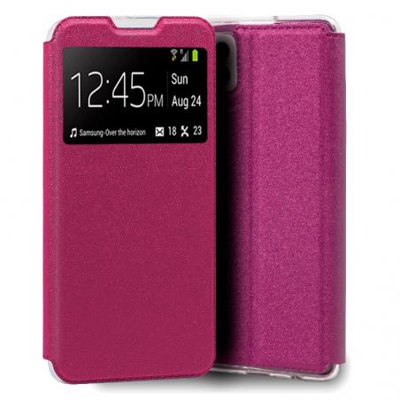 Funda COOL Flip Cover para Samsung A225 Galaxy A22 4G Liso Rosa - Imagen 1