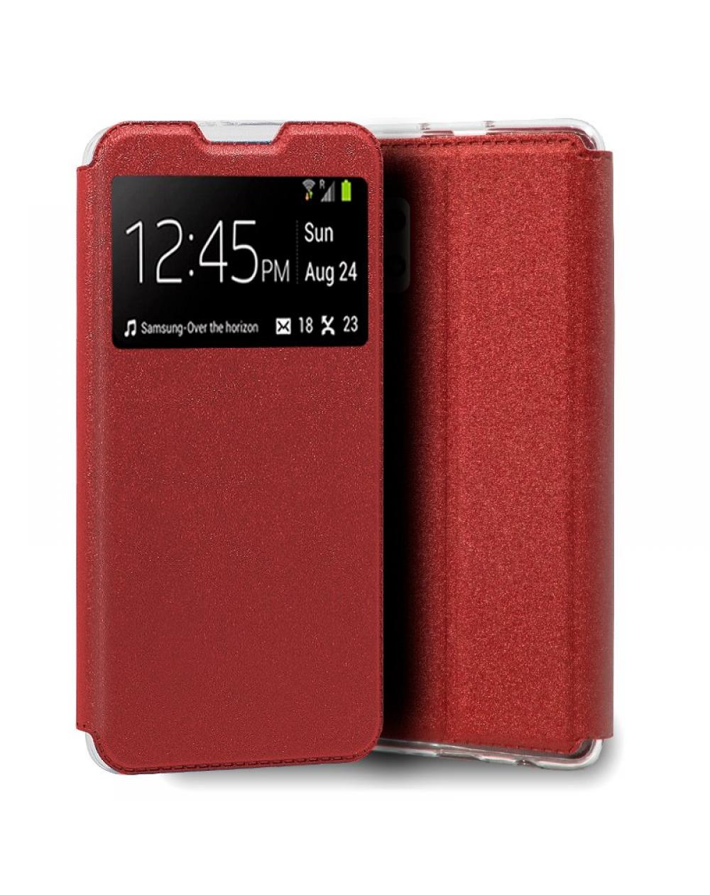 Funda COOL Flip Cover para Samsung A325 Galaxy A32 4G Liso Rojo - Imagen 1