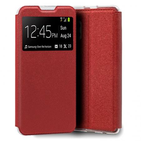 Funda COOL Flip Cover para Samsung A325 Galaxy A32 4G Liso Rojo - Imagen 1