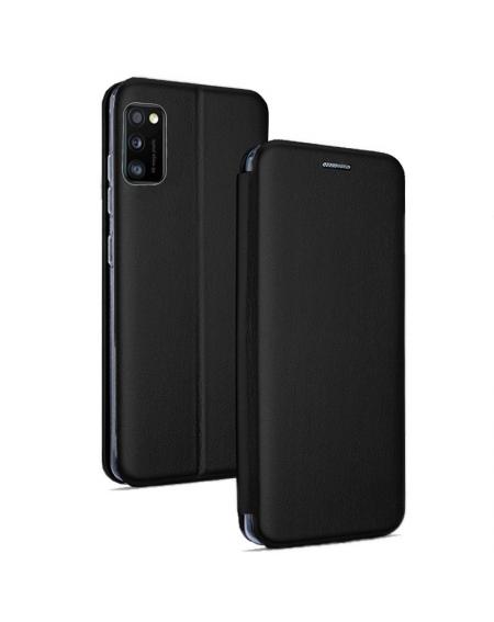 Funda COOL Flip Cover para Samsung A415 Galaxy A41 Elegance Negro - Imagen 1